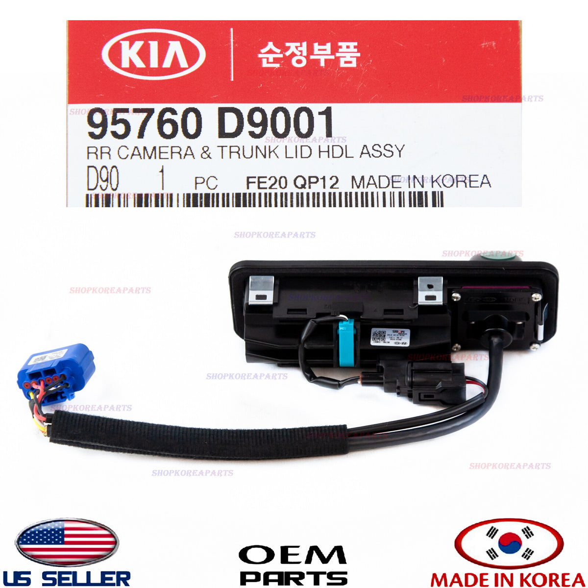 GENUINE Rear Camera & Trunk Lid Switch Handle ⭐OEM⭐ KIA SPORTAGE 2017-2019