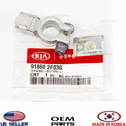 NEGATIE (-) BATTERY TERMINAL GENUINE HYUNDAI SANTA FE KIA AMANTI FORTE SPECTRA