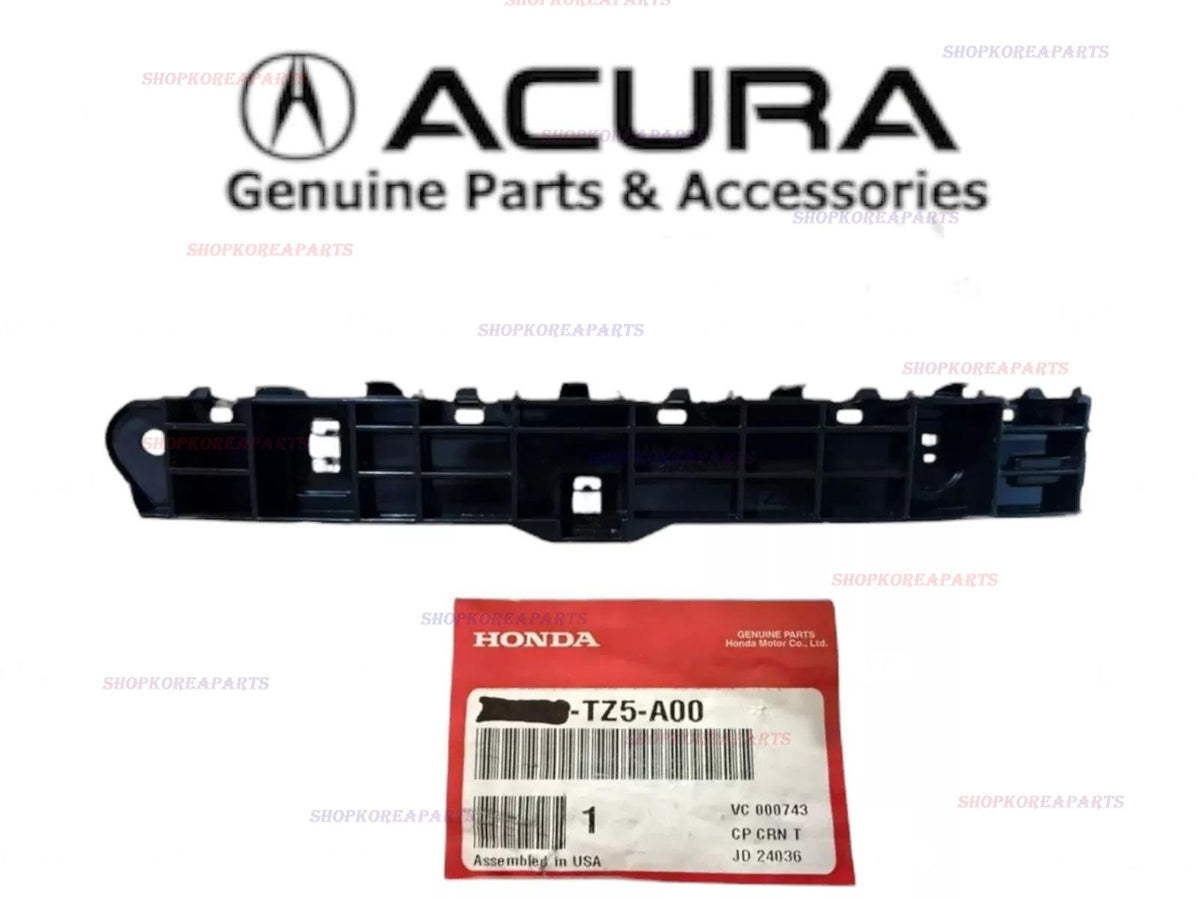 NEW OEM 14 - 16 ACURA MDX FRONT BUMPER DRIVER SIDE FENDER BRACKET HOLDER