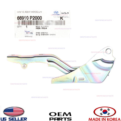 GENUINE Hood Hinge LEFT Driver Side ⭐OEM⭐ Kia Sorento 2021-2025 66910P2000