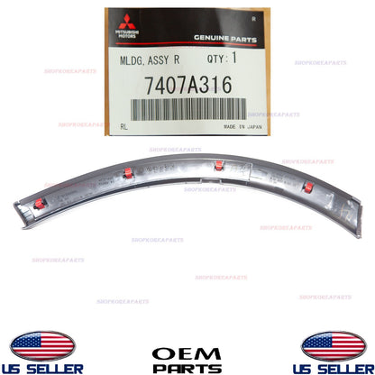 GENUINE Front Bumper Fender Molding RIGHT Passenger Side OEM Outlander 2014-2020