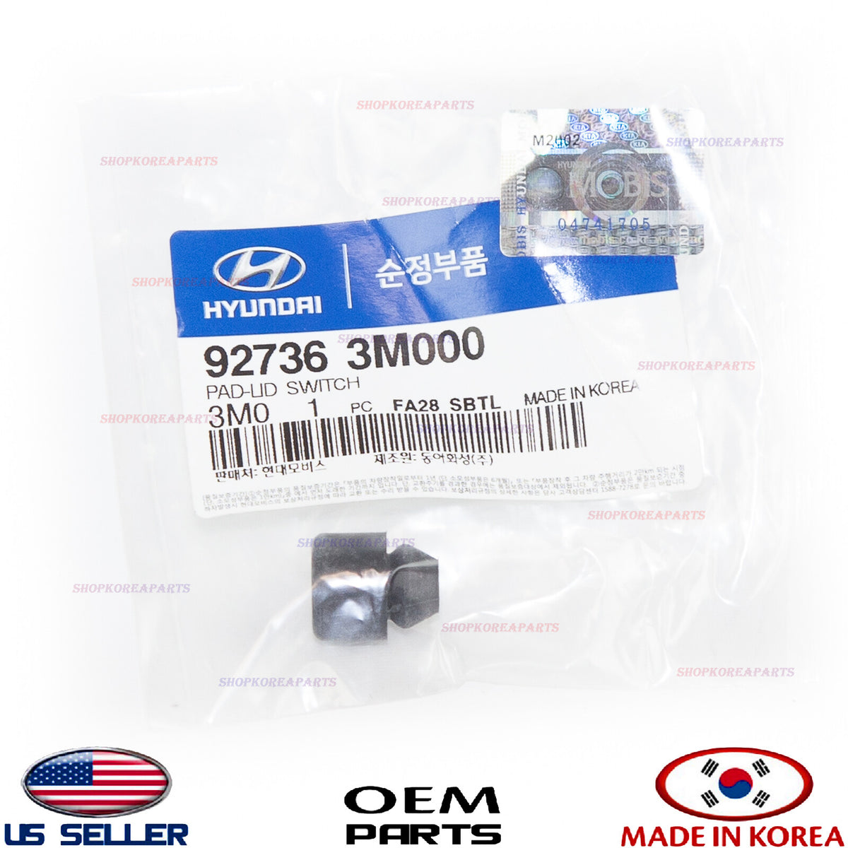 GENUINE Front Alarm Switch Cap Pad Rubber ⭐OEM⭐ HYUNDAI KIA *See compatibility