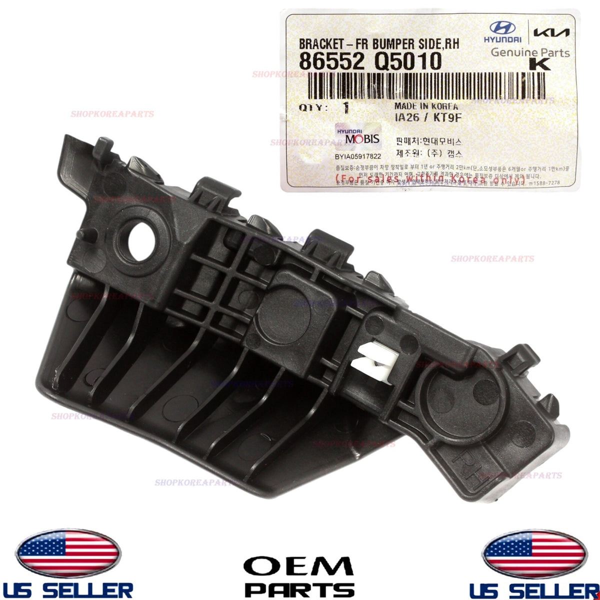 GENUINE Front Bumper Mounting Bracket RIGHT Passenger ⭐OEM⭐ Kia Seltos 2021-2025