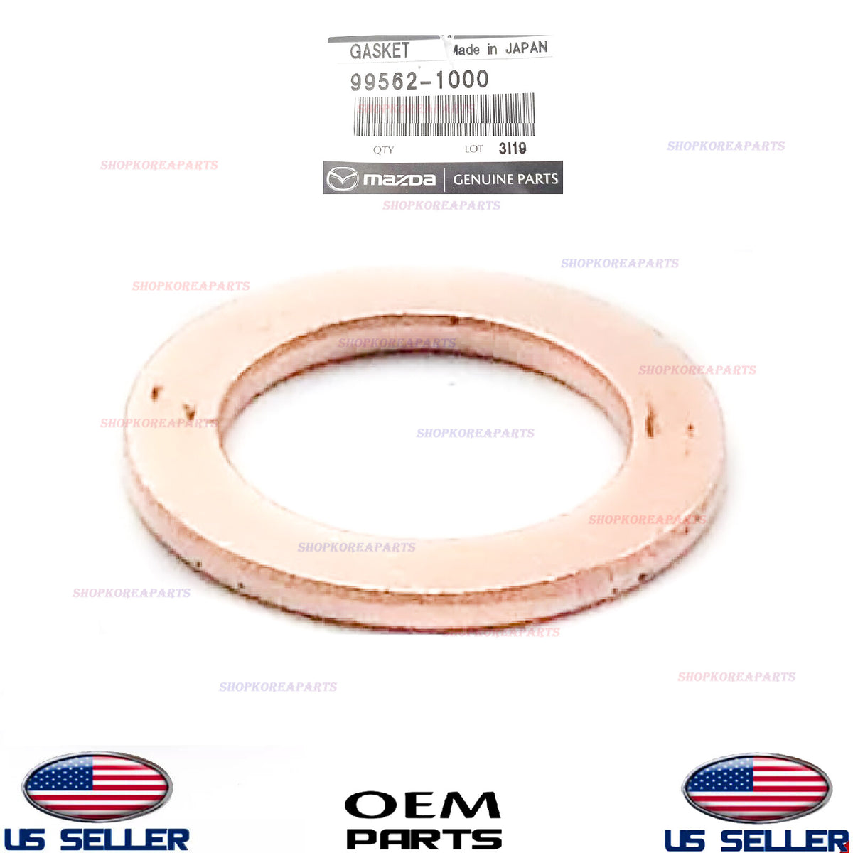 GENUINE OEM Brake Hose Gasket Mazda Various Models 2006-2025 9956-21-000
