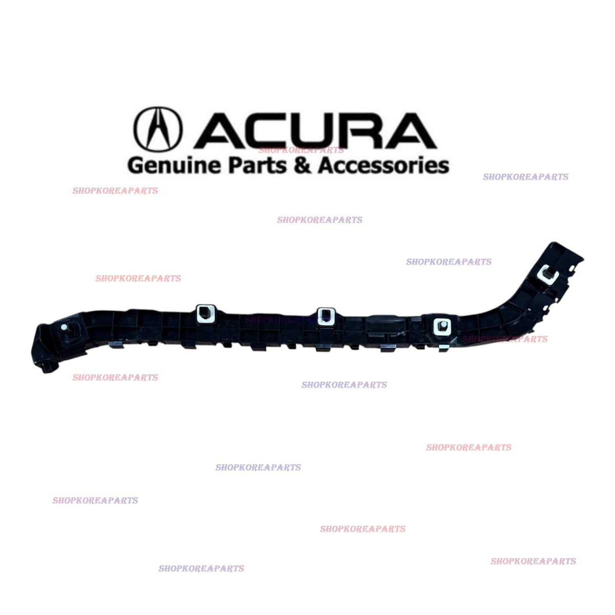 OEM 19 - 24 ACURA RDX REAR BUMPER DRIVER SIDE FENDER BRACKET HOLDER LEFT
