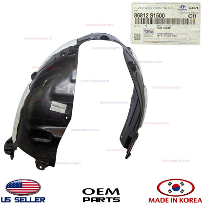 GENUINE OEM Fender Liner Front RIGHT Passenger Side 2021-2023 Hyundai Santa Fe