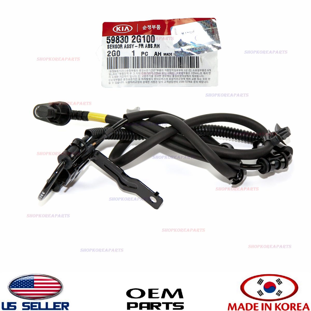 ABS WHEEL SPEED SENSOR FRONT RIGHT GENUINE! KIA OPTIMA 2006-2010 598302G100