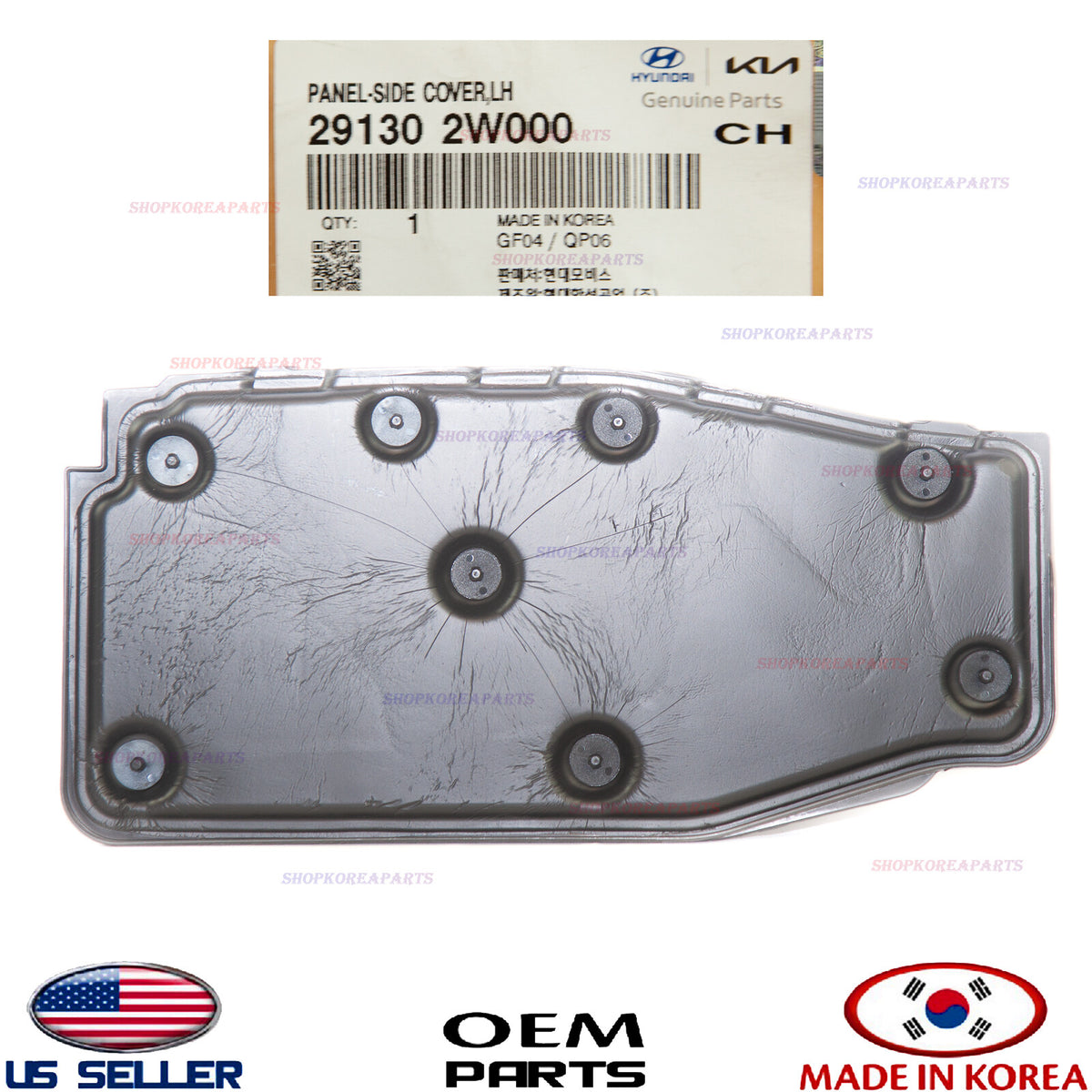 GENUINE Engine Splash Shield LEFT Driver SORENTO 2.4L 14-15 SANTA FE SPORT 13-18