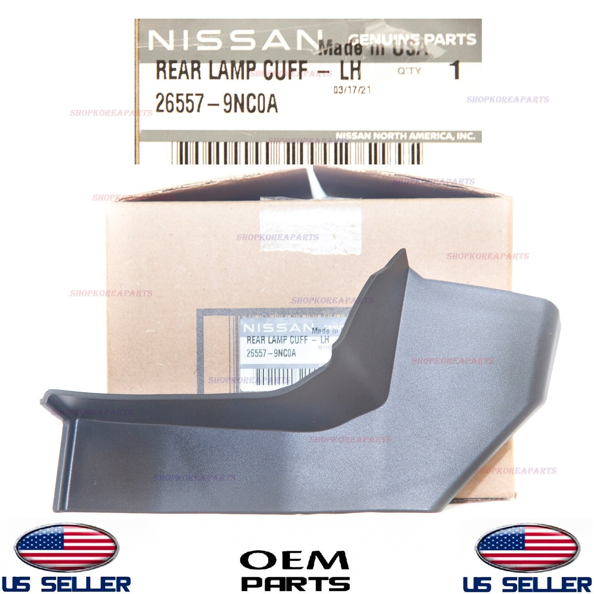 GENUINE Inside Cover Tail Light Left Driver Side ⭐OEM⭐ Infiniti QX60 2016-2020