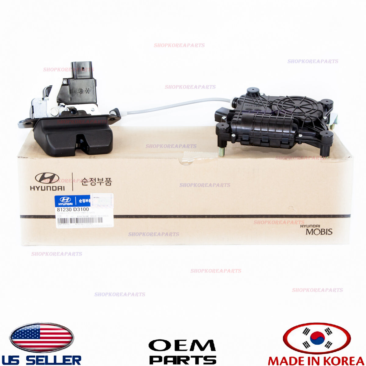 GENUINE Rear Power Tailgate Latch Actuator OEM Hyundai Tucson 2016-2021