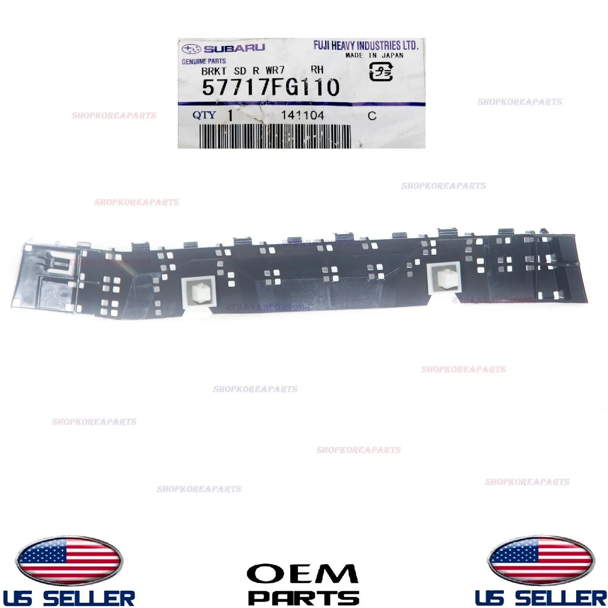 Rear Bumper Bracket RIGHT Passenger Side ⭐OEM⭐ Subaru Impreza WRX STI 2008-2014