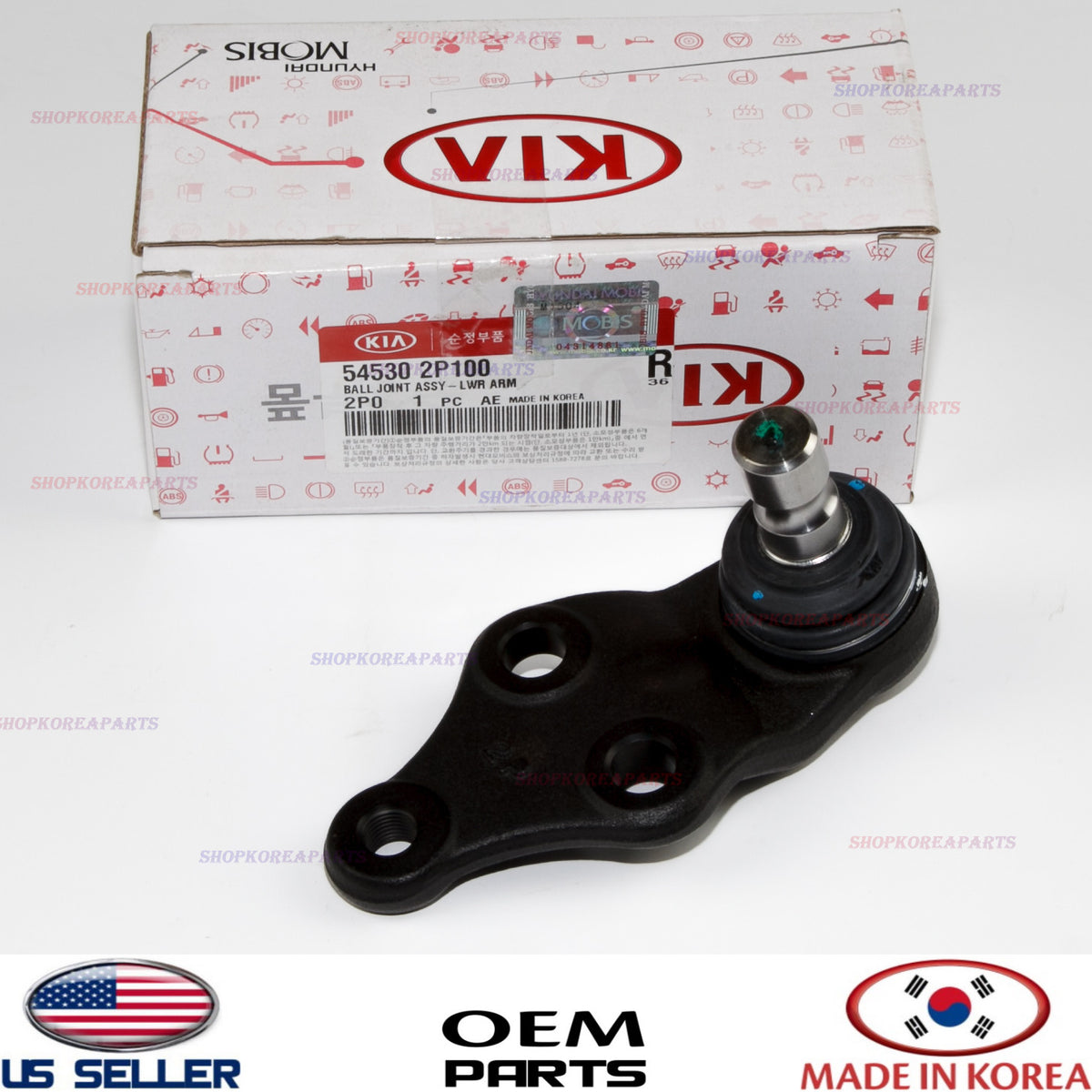 GENUINE Suspension Lower Arm Ball Joint Front OEM Kia Sorento 2014-2015