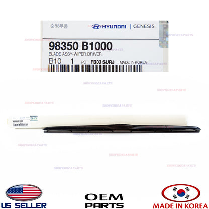 ✅GENUINE✅ Windshield Wiper Blade LEFT Driver Side Genesis GV80 G80 G90 2017-2025
