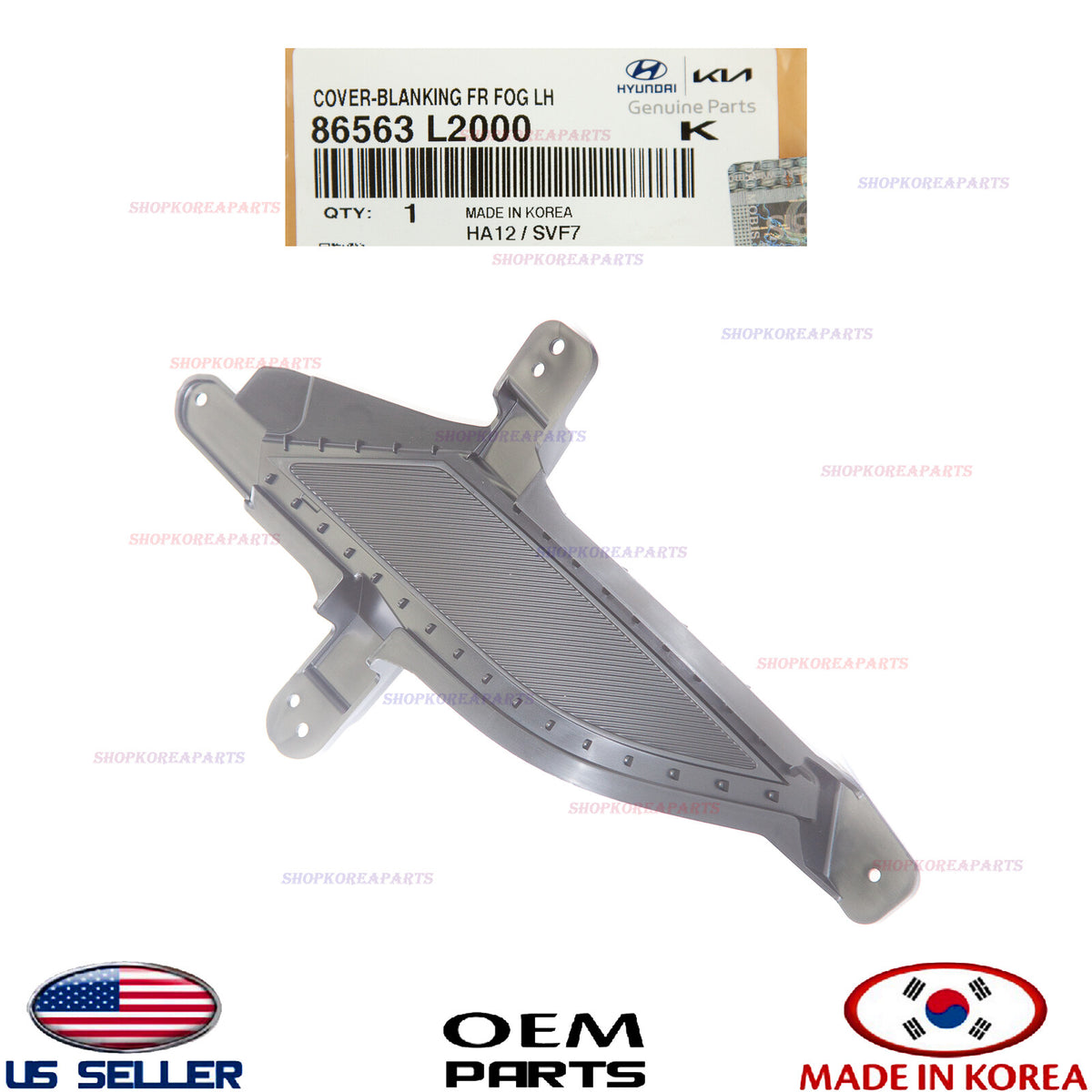 GENUINE Front Bumper Fog Lamp Cap Cover LEFT Driver Side ⭐OEM⭐ KIA K5 2021-2024