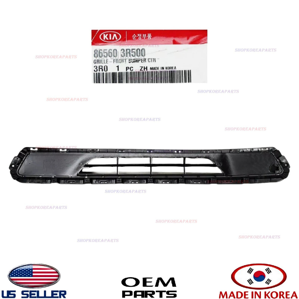 GENUINE OEM Front Bumper Center Grille 2014-2016 Kia Cadenza 86560-3R500