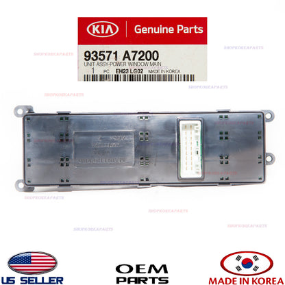 GENUINE Front Left Door Window Main Switch ⭐OEM⭐ KIA FORTE 2014-2018