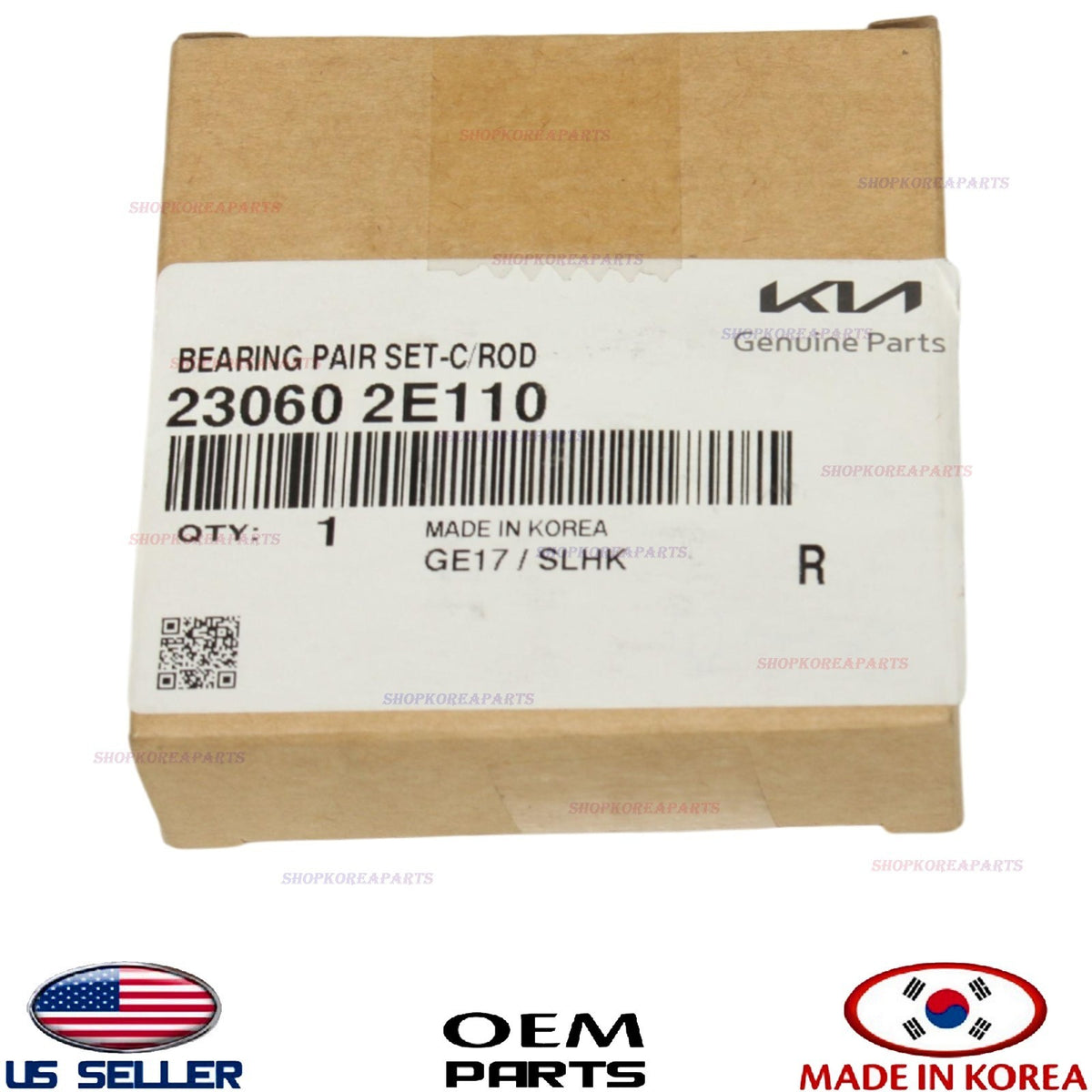 GENUINE Connecting Rod Bearings 1pair ⭐OEM⭐ HYUNDAI KIA 2.0L *See Compatibility