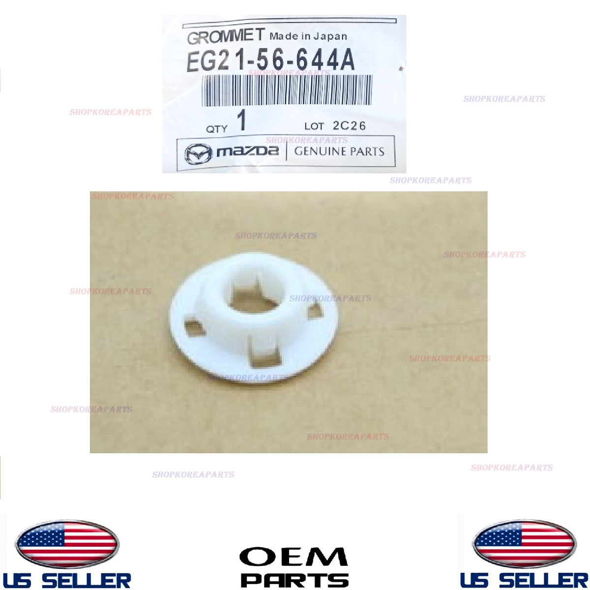 GENUINE Bonnet Stay Support Rod Grommet OEM Mazda CX-7 2007-2012 CX-9 2007-2015