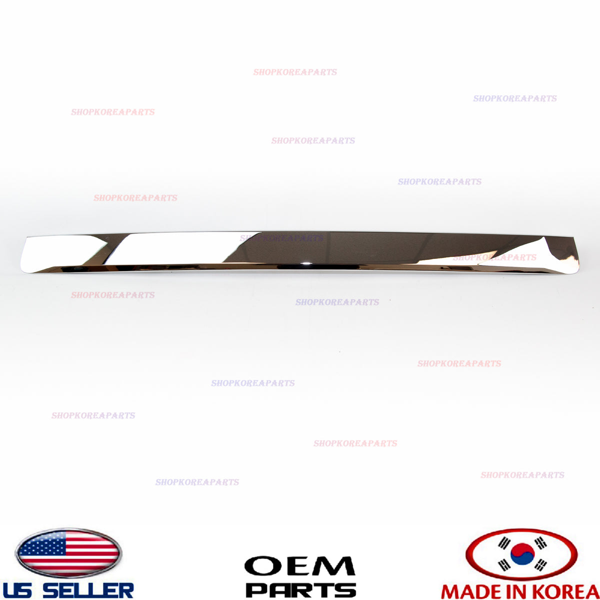 GENUINE Rear Lift Gate Trunk Trim Chrome Molding OEM Kia Sorento 2011-2013