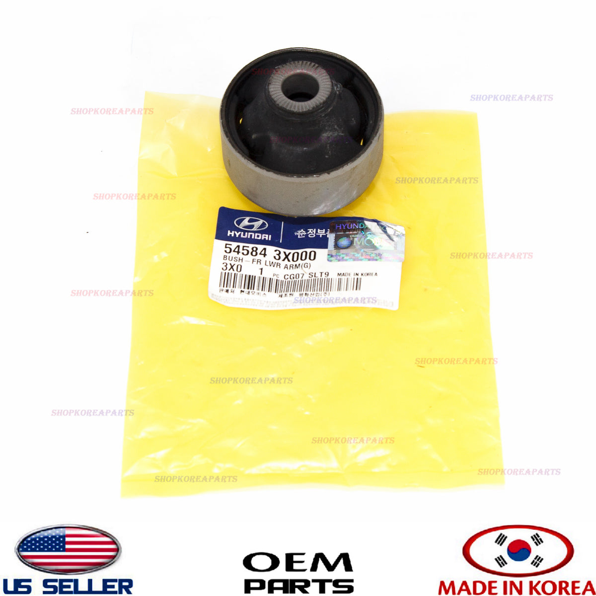 GENUINE OEM Front Lower Control Arm Bushing Accent Elantra Veloster 54584-3X000