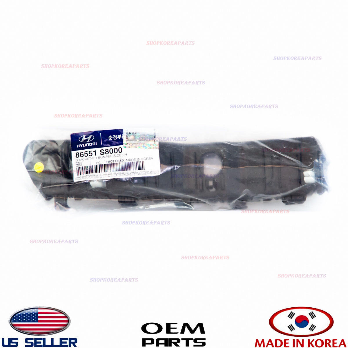 GENUINE Front Bumper Bracket LEFT Driver Side OEM Hyundai Palisade 2020-2022