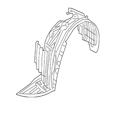GENUINE OEM Fender Liner Front LEFT Driver Side 2016-2021 Mazda CX-3