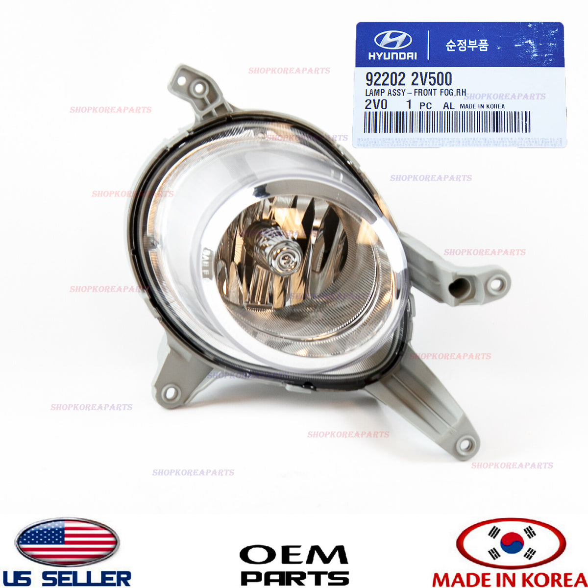 GENUINE Front Fog Light Lamp RIGHT Passenger Side ⭐OEM⭐ Veloster TURBO 2013-2017