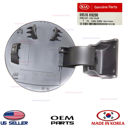 GENUINE OEM Unpainted Fuel Filler Door Gas Cap Panel 2018–2023 Kia Rio Sedan