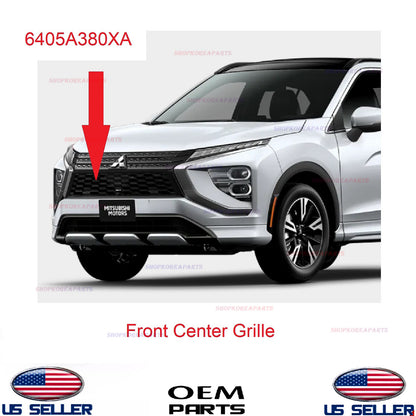 GENUINE OEM Front Center Grille 2022-2025 Mitsubishi Eclipse Cross 6405A380XA