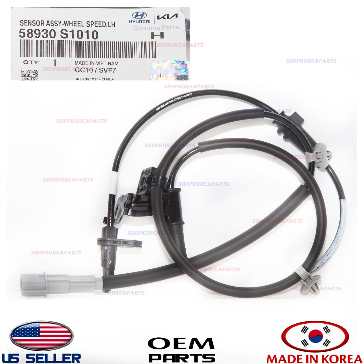 GENUINE ABS Wheel Speed Sensor Front LEFT Driver Side ⭐OEM⭐ SANTA FE 2019-2020