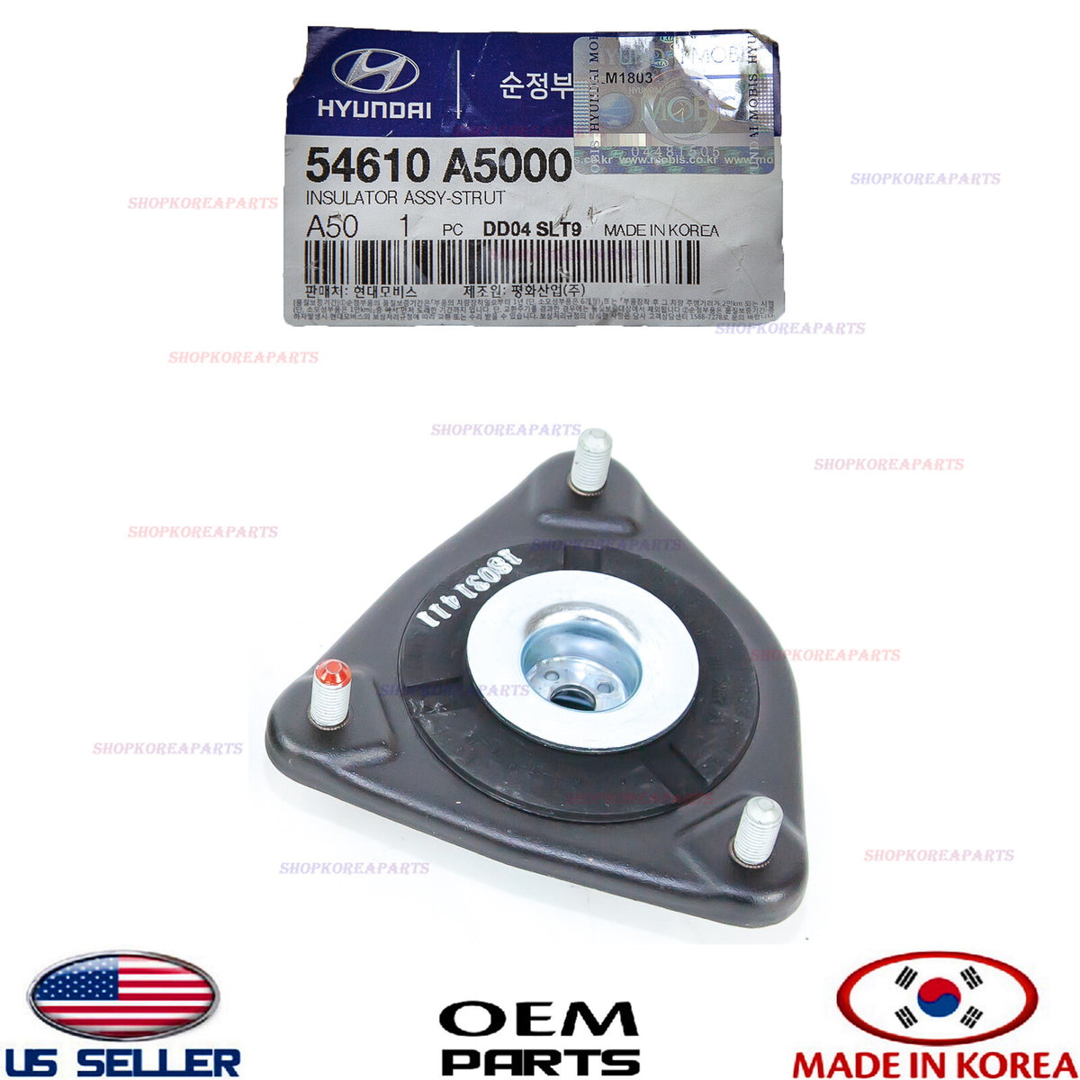 STRUT MOUNT UPPER FRONT GENUINE ELANTRA GT KIA FORTE 2014-2017 54610A5000