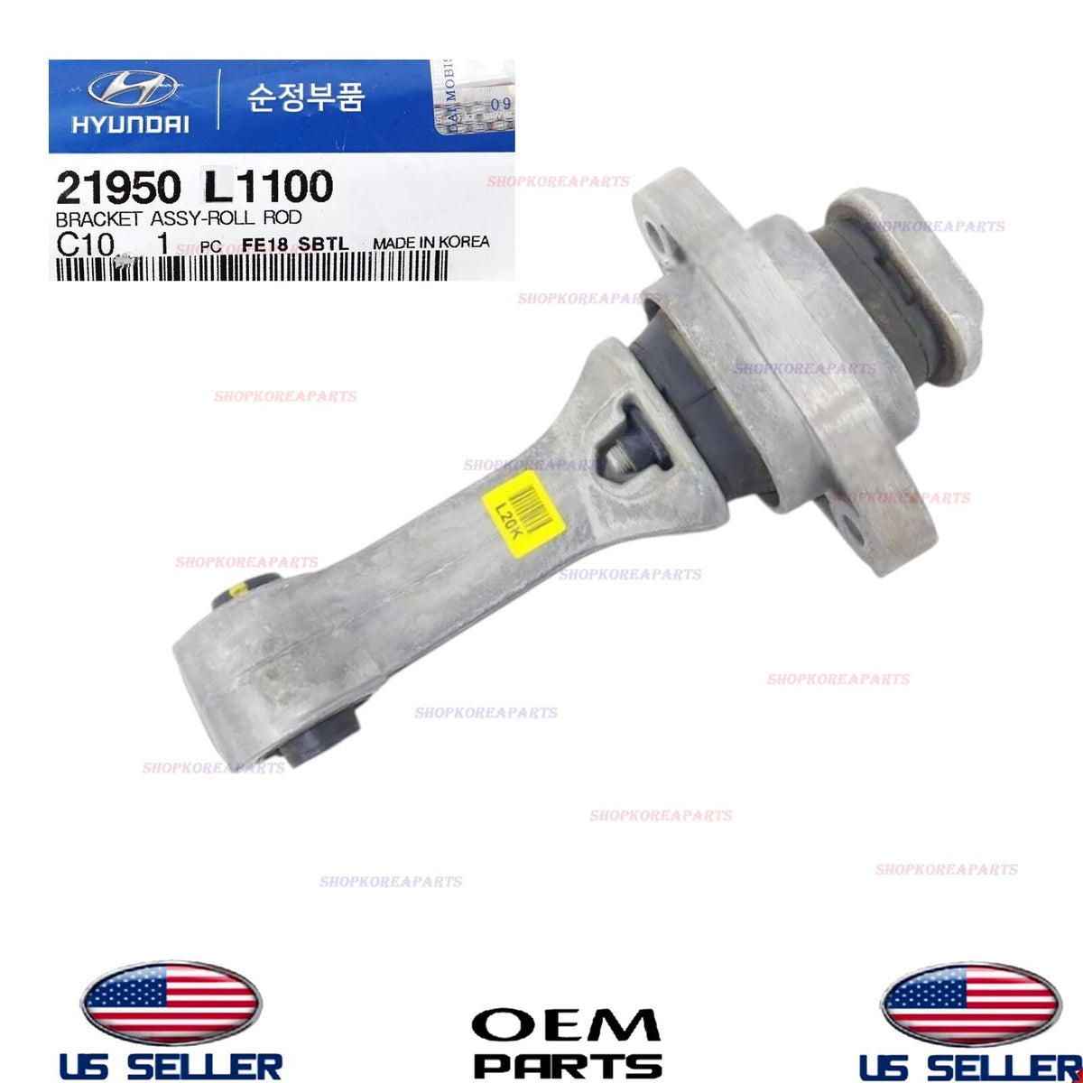 GENUINE OEM Engine Torque Strut Mount 2020-2023 Hyundai Sonata 1.6L 21950-L1100