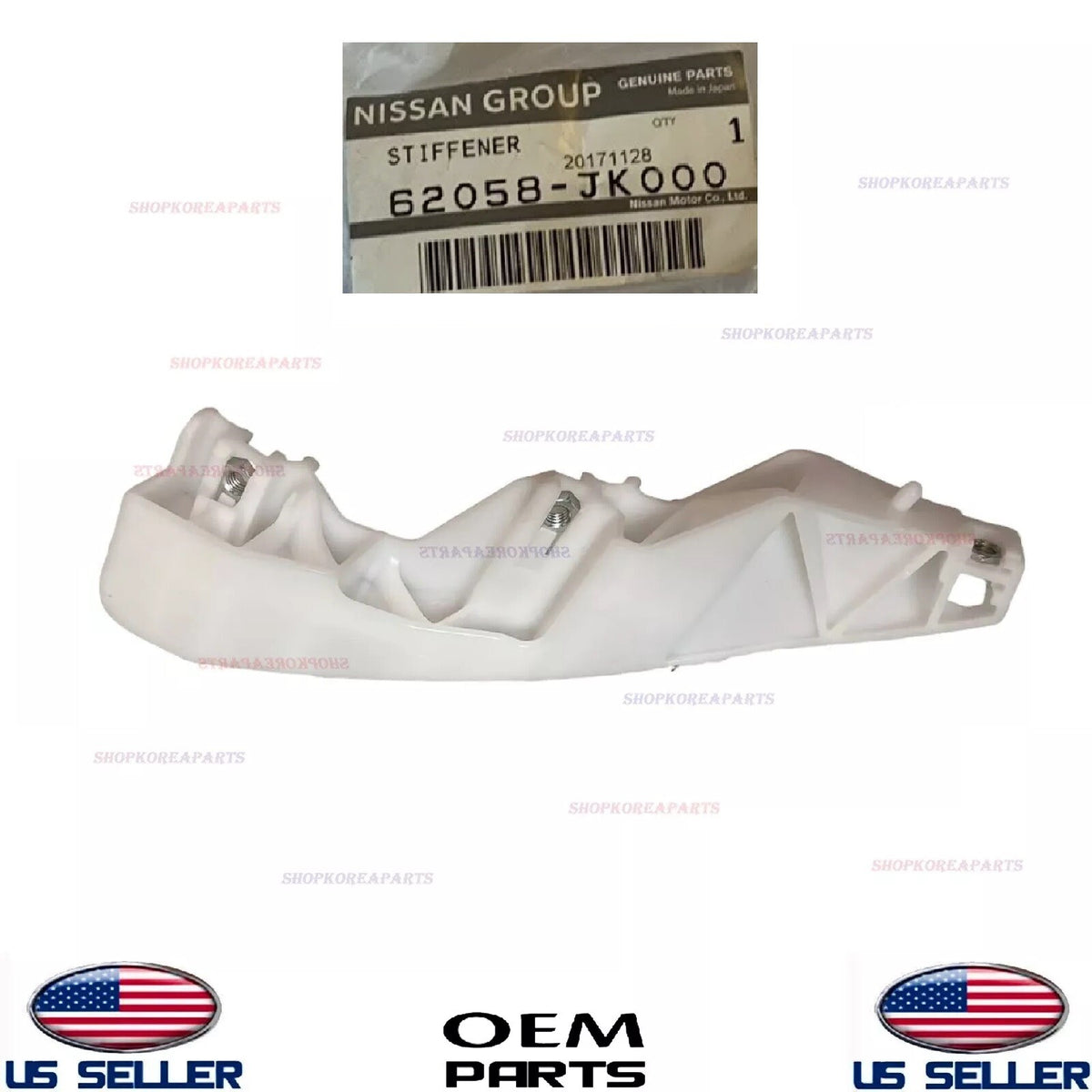 GENUINE Front Bumper Bracket RIGHT Passenger OEM Infiniti Sedan G35 G37 G25 Q40
