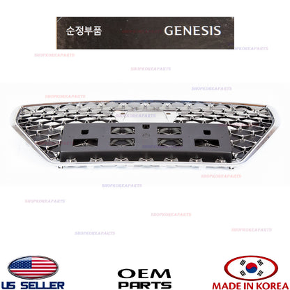 OEM GENUINE Front Radiator Grille OEM Genesis G70 2019-2021 with Parking Hole