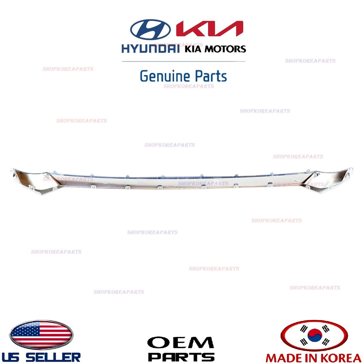 GENUINE Grille Molding Trim Front Upper Centr ⭐OEM⭐ HYUNDAI SANTA FE 2019-2020