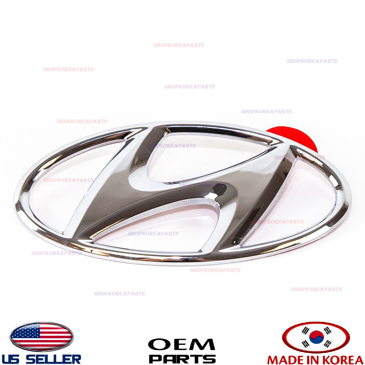 GENUINE Rear Trunk Lid Emblem Nameplate Badge "H" ⭐OEM⭐ Elantra sedan 2011-2016