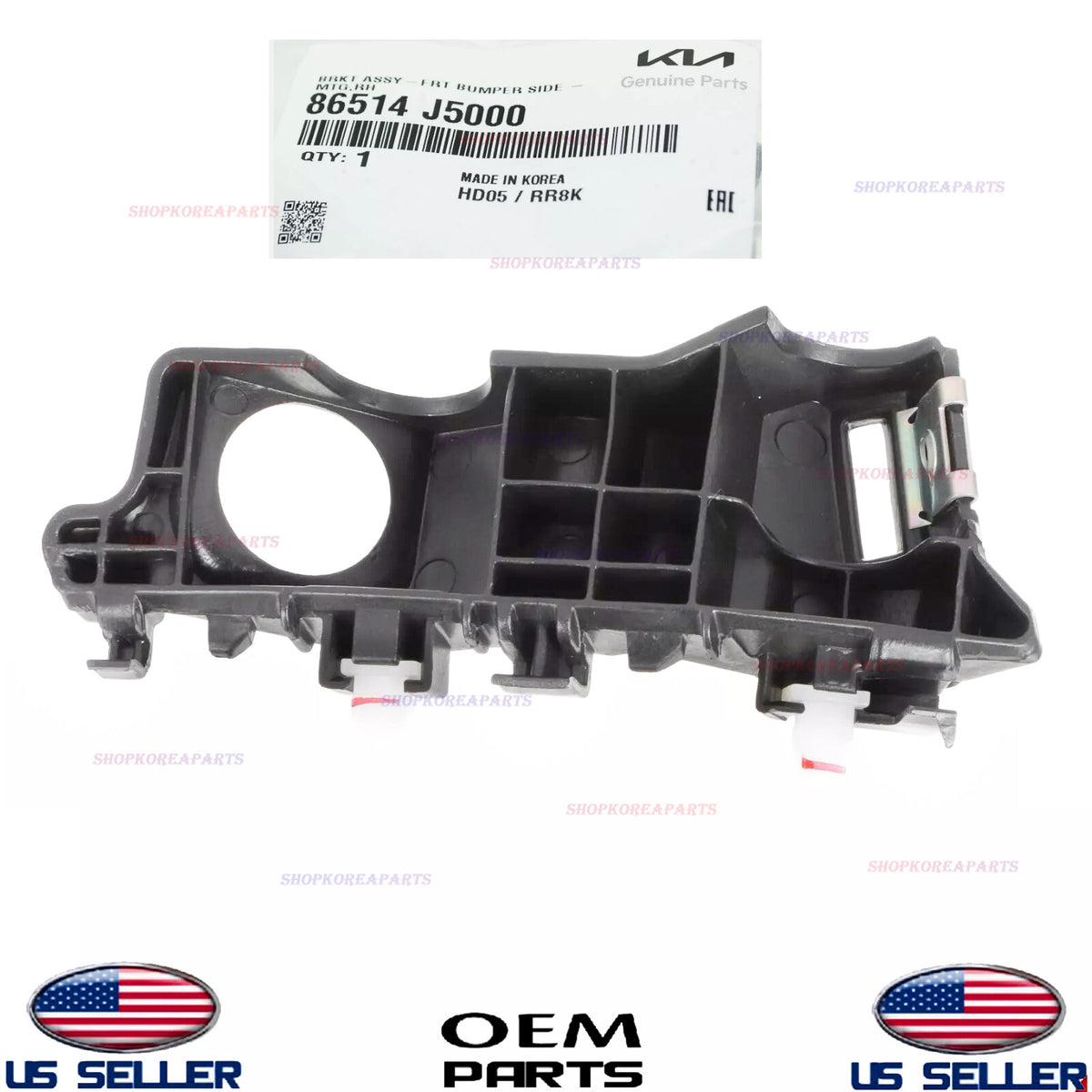 GENUINE Front Bumper Bracket Mounting RIGHT Passenger ⭐OEM⭐ Stinger 2018-2023