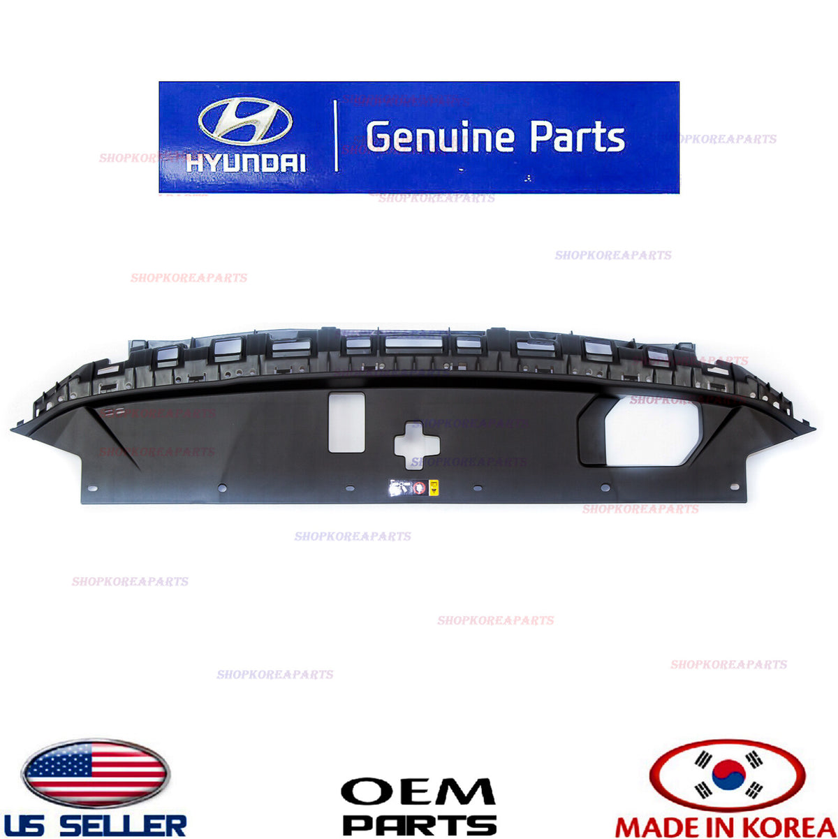 GENUINE Upper Grille Closing Plate Sight Shield OEM Latch Cover SANTA FE 2019-20