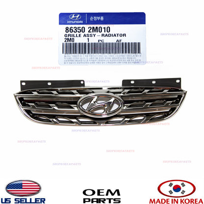 GENUINE Front Bumper Radiator Grille Chrome OEM Genesis Coupe 2010-2012