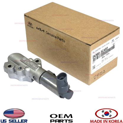 GENUINE OEM Right Exhaust Variable Valve Timing Solenoid Hyundai Kia 24360-3CAB2