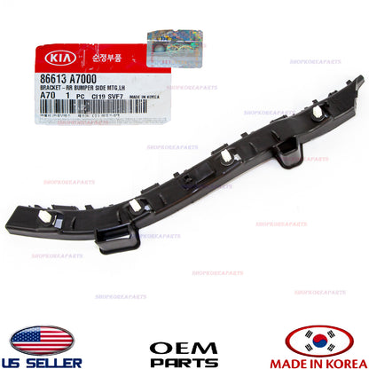 GENUINE Rear Bumper Mounting Bracket LEFT Driver Side OEM KIA FORTE Sedan 14-18