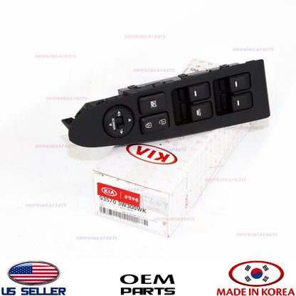 GENUINE Power Window Main Switch OEM Kia Sportage 2011-2016 AUTO ONLY *see photo