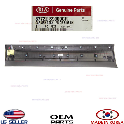 GENUINE Front Door Lower Molding Garnish RIGHT Passenger Side OE TELLURIDE 20-22