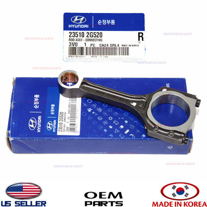 GENUINE Connecting Rod OEM Sonata Optima Sorento Tucson 2.4L 235102G520