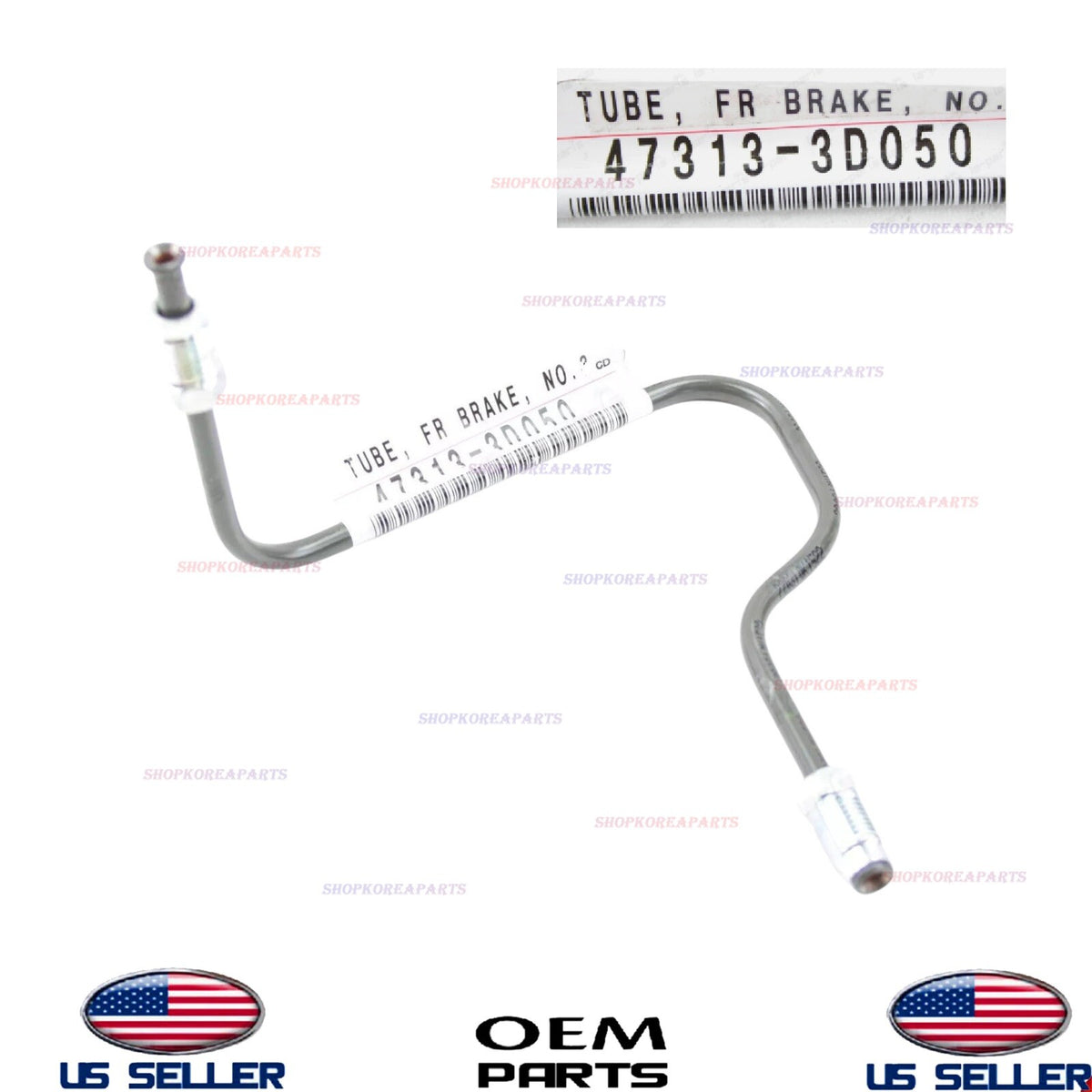 GENUINE OEM Front Brake Tube No.2 1996-2002 Toyota 4Runner 47313-3D050