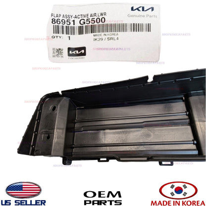 GENUINE OEM Grille Air Shutter Flap Duct Deflector 2020-2022 Kia Niro 86951G5500