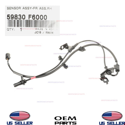 GENUINE ABS Wheel Speed Sensor Front RIGHT Passenger Side 2017-2020 Kia Cadenza