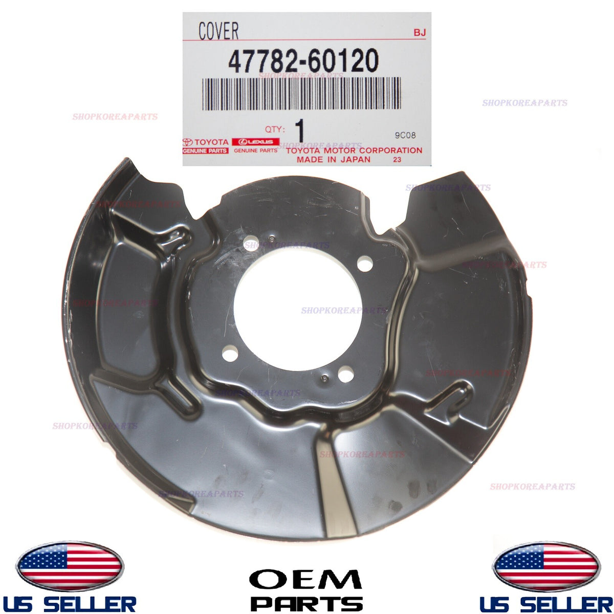 GENUINE Front Brake Dust Cover Left⭐OEM⭐ Toyota 4Runner Lexus GX470 2003-2009