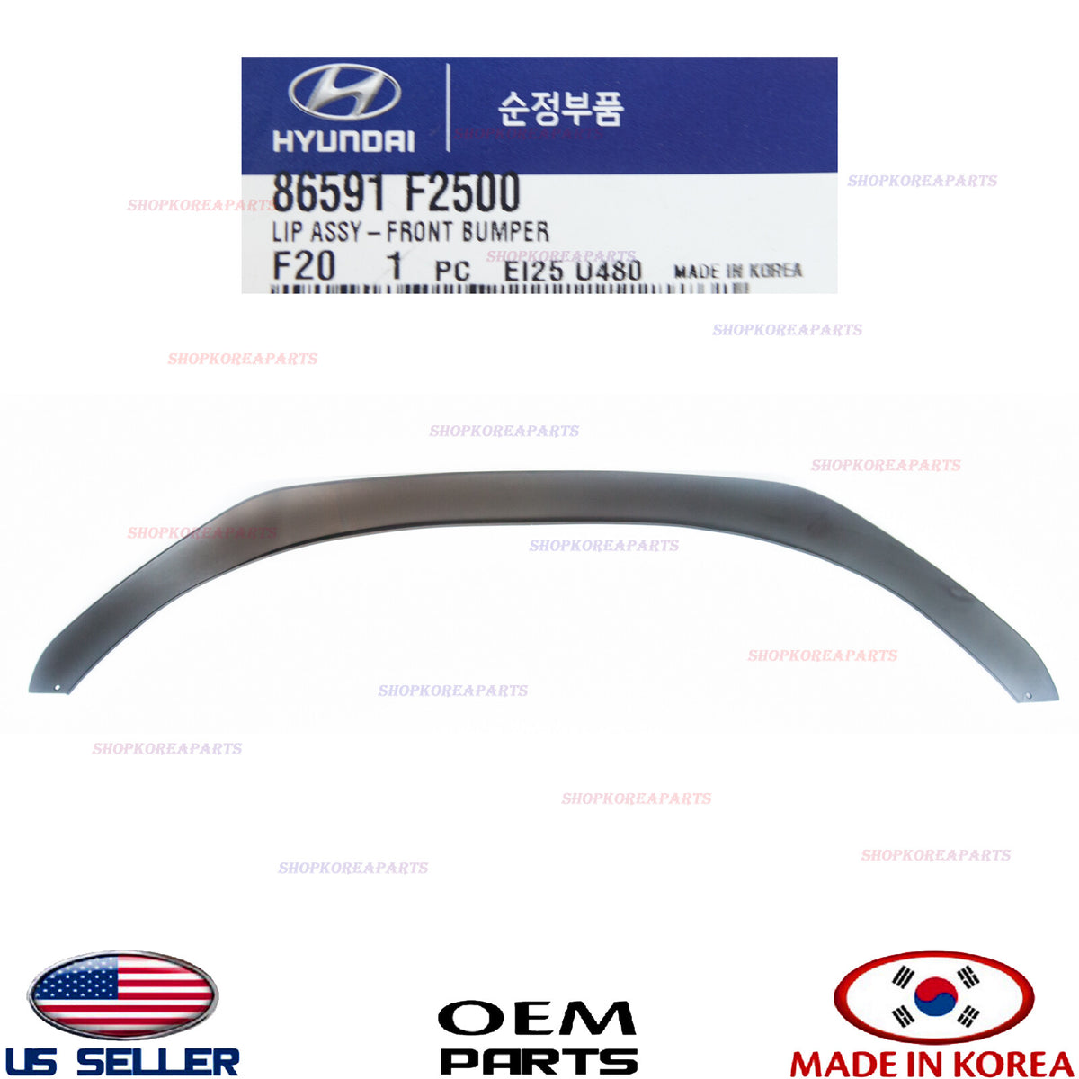 GENUINE Front Bumper Lower Spoiler Chin Lip ⭐OEM⭐ ELANTRA SPORT Sedan 2017-2018