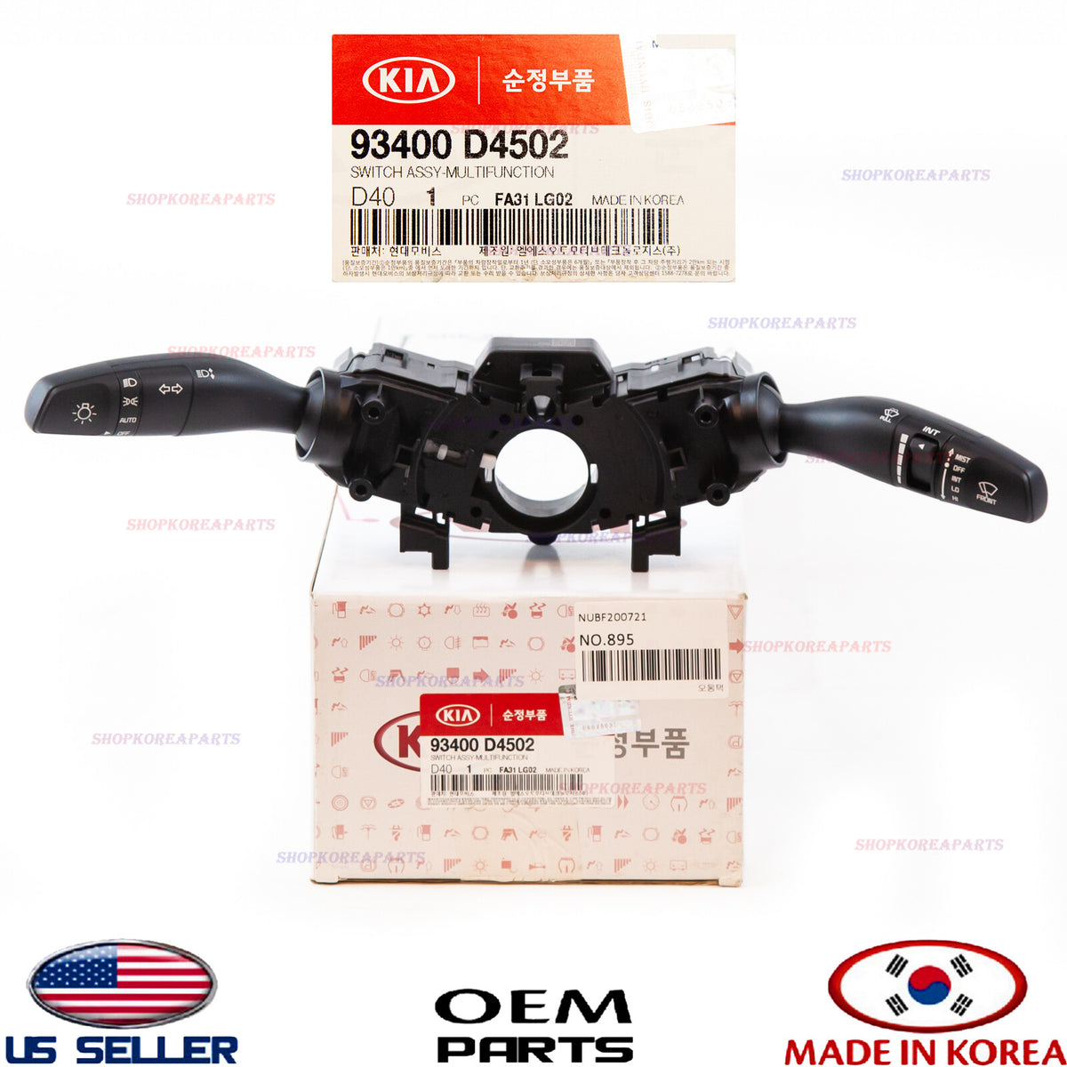GENUINE Column Combo Switch Multifunction ⭐OEM⭐ KIA OPTIMA 2019-2020 93400D4502